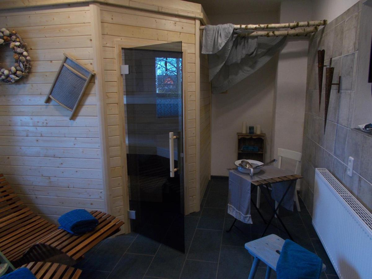 Ferienwohnung "Hinter Den Sieben Bergen" 슈바르첸베르크 외부 사진